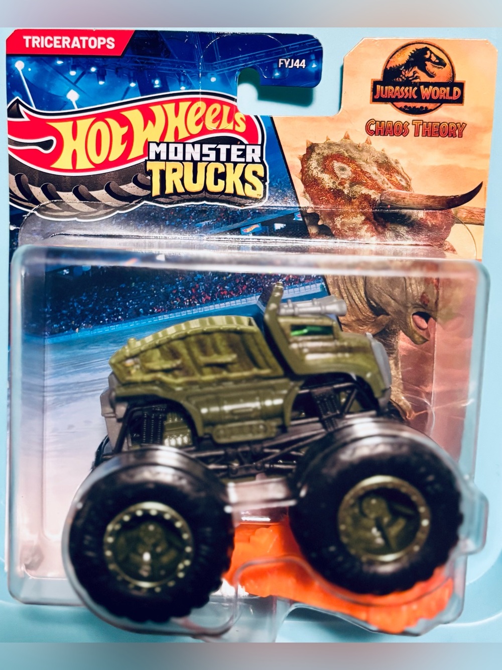 Hot Wheels Jurassic World Triceratops Monster Truck